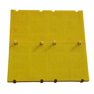 40mm سمك الشبكة الشاشة البوليوريثان PU الشبكة المستخدمة لمصنع غسل المحجر