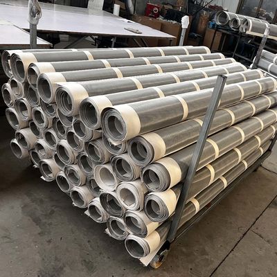 شاشة حلقة Rotex من الفولاذ المقاوم للصدأ 304L للمعالجة الكيميائية