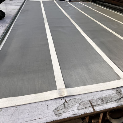 HUATAO 316L Stainless Steel Grommet Screen with 0.0014-0.0090 Inch Wire Diameter and 46%-76.4% Open Area for High Wear Resistance