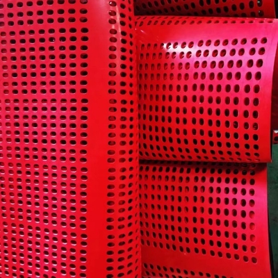 1.25 متر حصيرة غربال مطاط تايلندي بسمك 8 ملم لمعالجة الخام