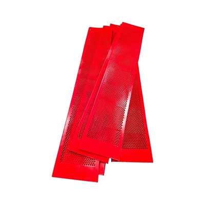 شبكة شاشة من البولي يوريثين للقلاب 8 مم فتحة لمعالجة الخامات الرطبة